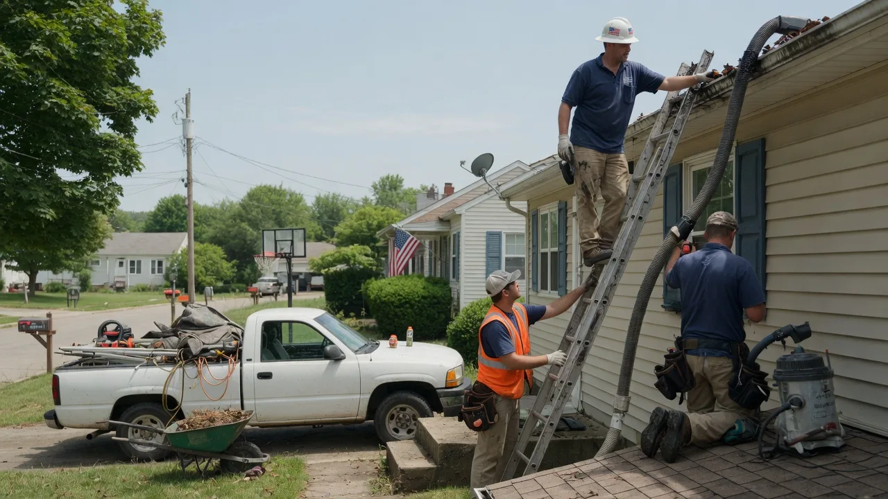 Gutter Installation in Pleasant Hill, IL near me